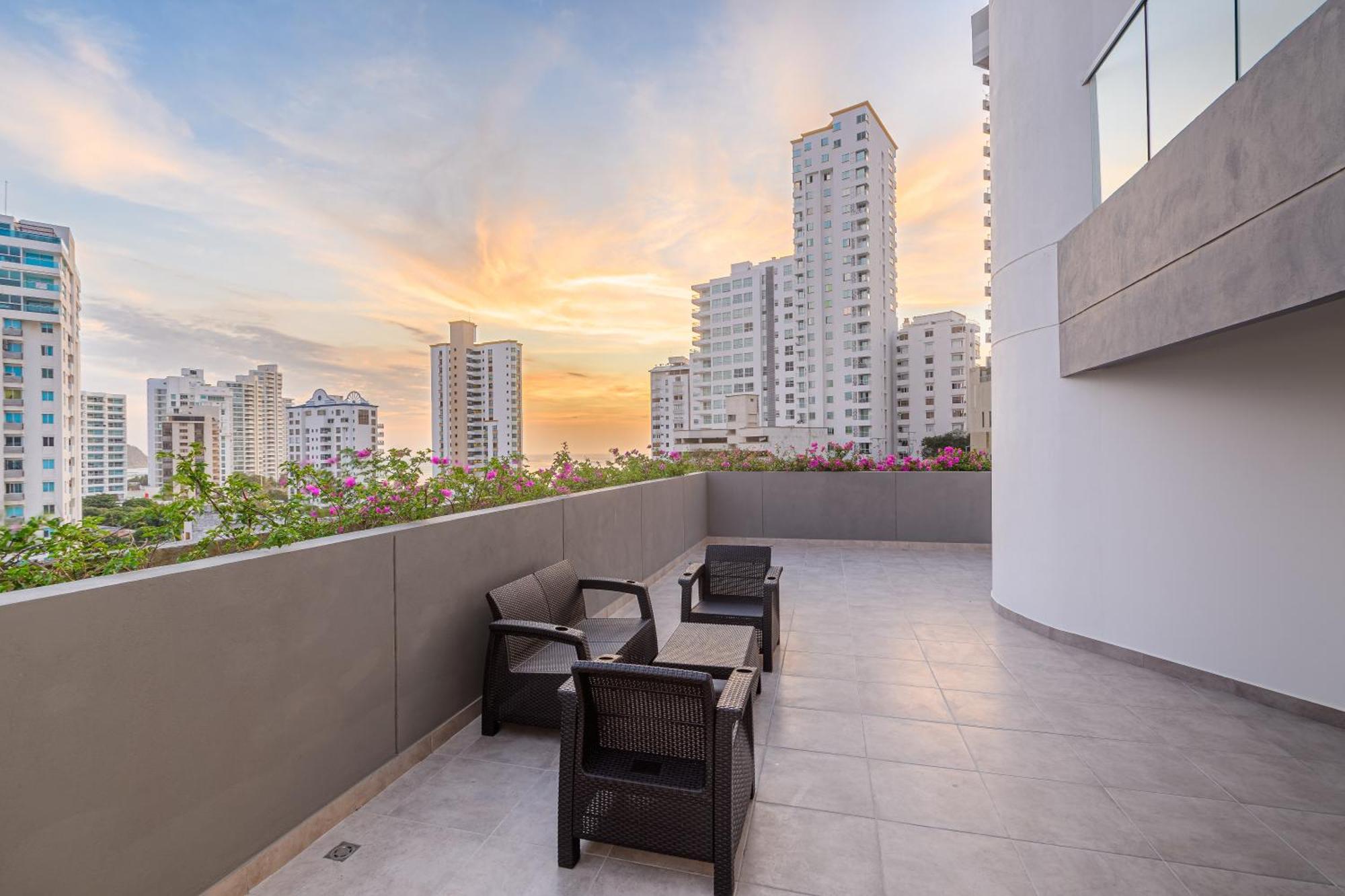 Ambar Roca Suites By Huespedia Puerto de Gaira Buitenkant foto